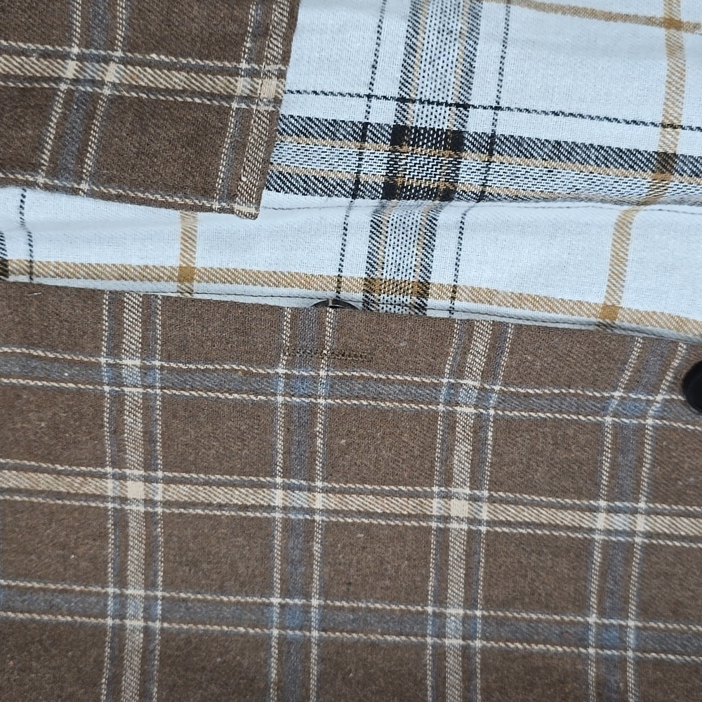 PLAID button up - Picture 3 of 5